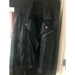 Chasin echt leren bikerjas (bikerjacket, canada goose, ETQ)