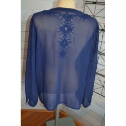 chiffon top van freequent in maat L. - nl13
