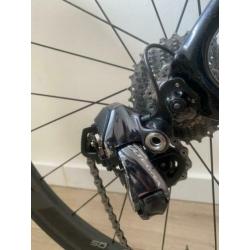 2018 Specialized SL5 58cm w/Di2 & CLX 50 wheels.