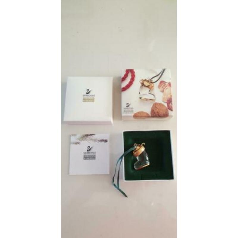 Swarovski kerst ornament, laarsje.