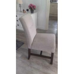 4 huiskamer stoelen