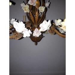 8-Arms Gold Leaf Kroonluchter