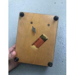 Prachtig antieken houten muziekdoos