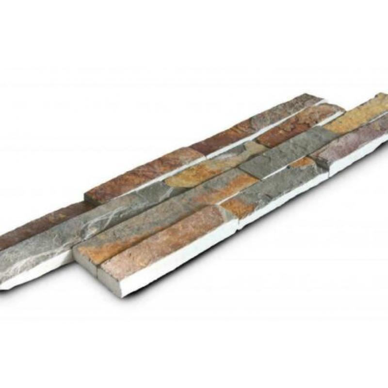 Stonepanels/Steenstrips/Wandstrips Z-shape diverse kleuren!