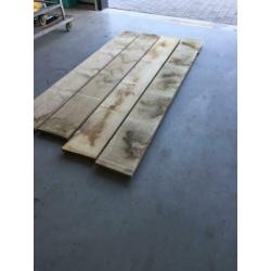 prachtige eiken planken 28mm dik,mooi voor interieur werk