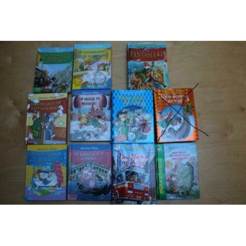 set boeken Geronimo Stilton Thea Fantasia Reis door de tijd