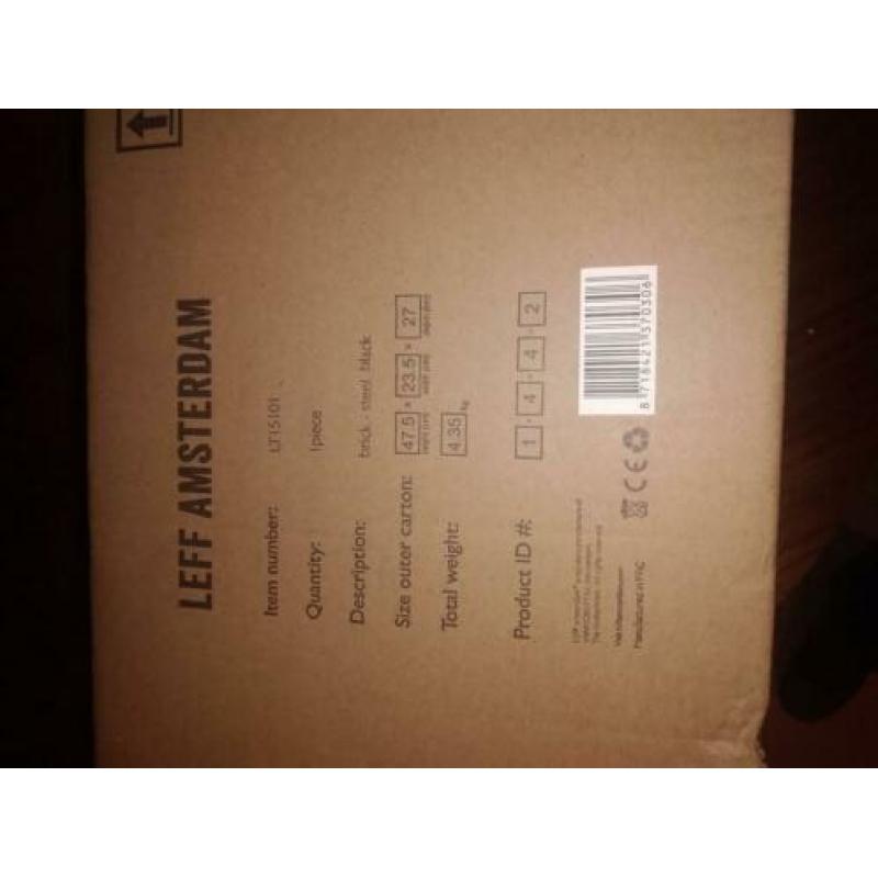 LEFF AMSTERDAM tafelklok BRICK