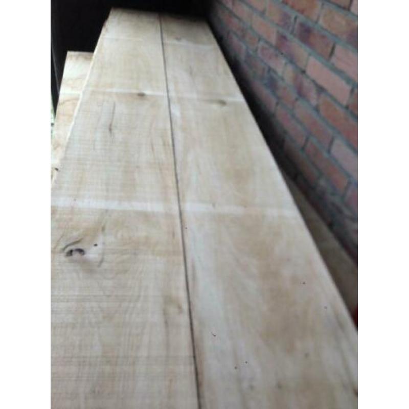 prachtige eiken planken 28mm dik,mooi voor interieur werk