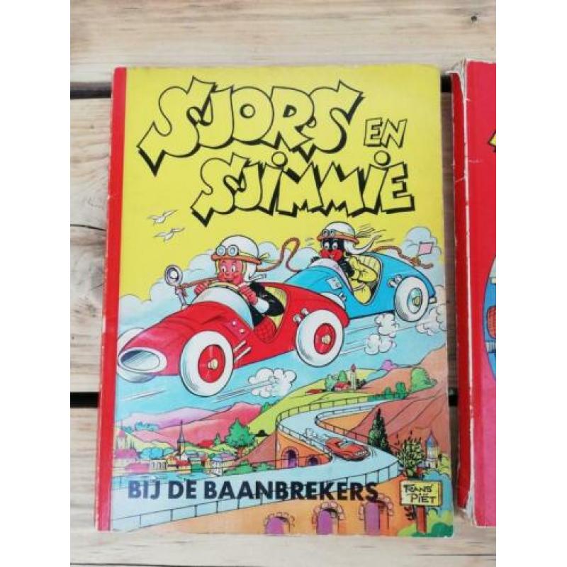 Retro vintage Sjors en Sjimmie,3 stuks!
