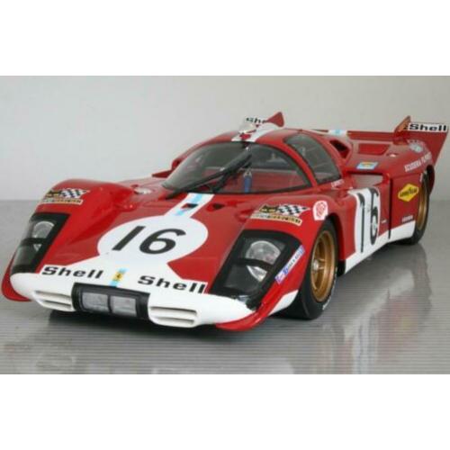 CMR 1/18 Ferrari 512S (#16) - Le Mans 1970