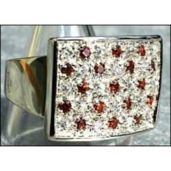 Exclusieve MELANO ring echt zilver (–65%) ~ 54210