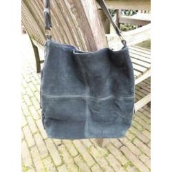 bijenkorf LEREN TAS SUEDE MANG0 leer fringles boho ibiza
