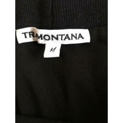 Tramontana leuke rok tricot band gestreept elastiek zwart M