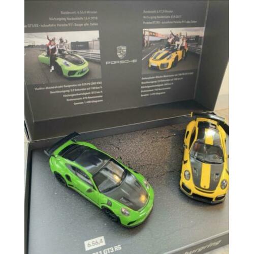 Porsche 1/43 Nürburgring Record Set GT3 RS & GT2 RS