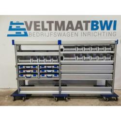 sortimo bedrijfswageninrichting koffers bakken bestelbus bus