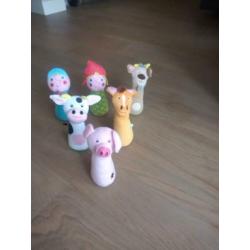Kegel/bowlingspel voor kleine kindjes,