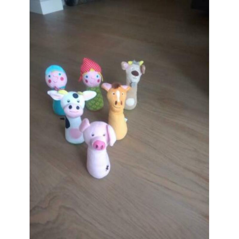 Kegel/bowlingspel voor kleine kindjes,