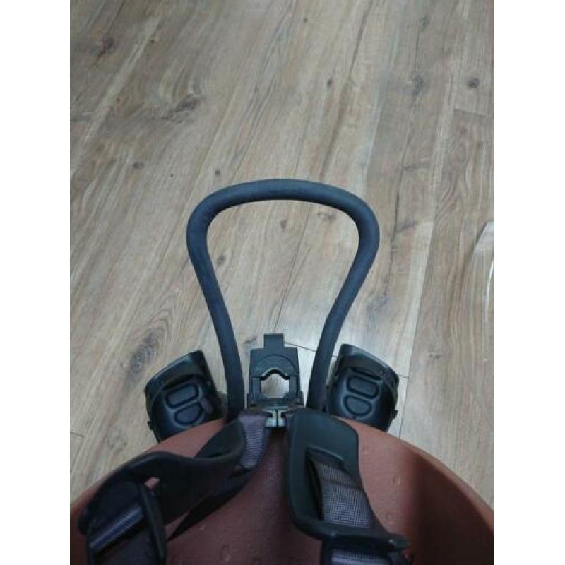 yepp mini brown/bruin met windscherm adapter en sleuteltjes
