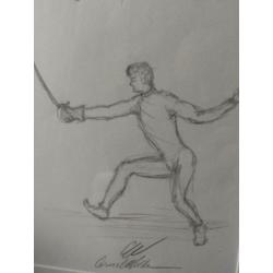 zelfportret - Cornel Wilde - Swashbuckler - Hollywood