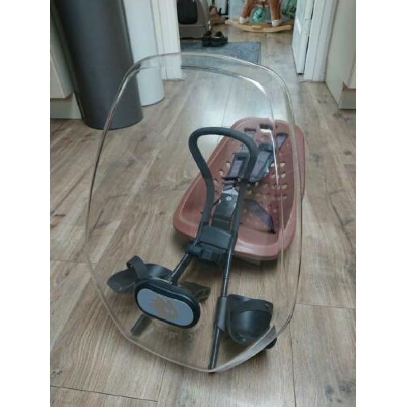yepp mini brown/bruin met windscherm adapter en sleuteltjes