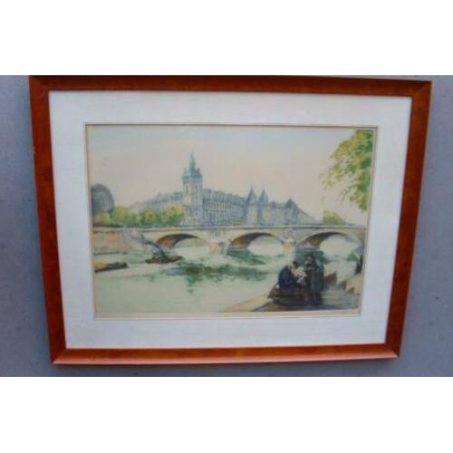 litho van Carles Blondin Parijs