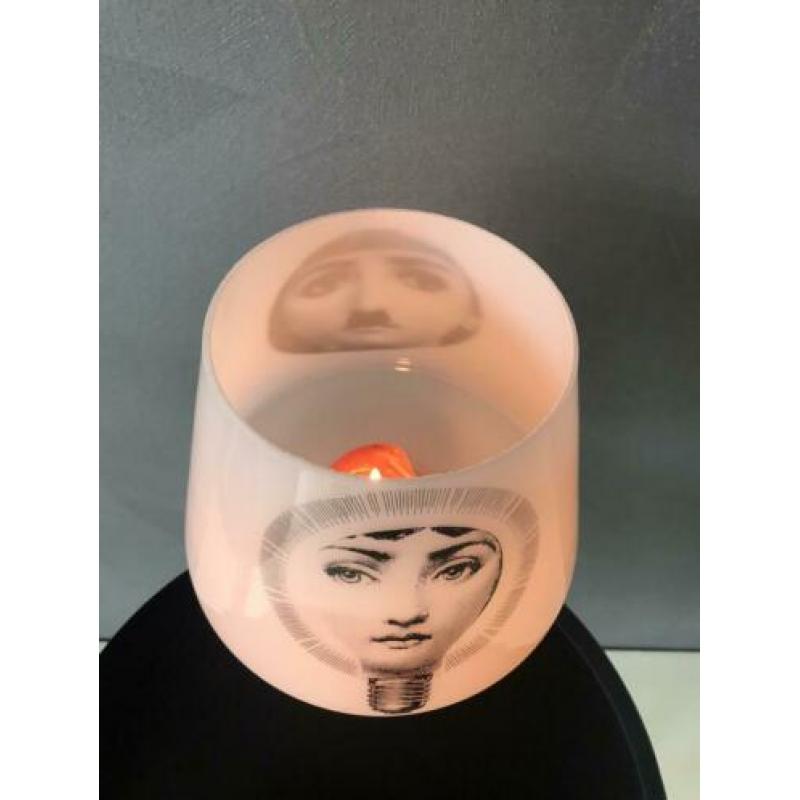 Fornasetti lampje melkglas