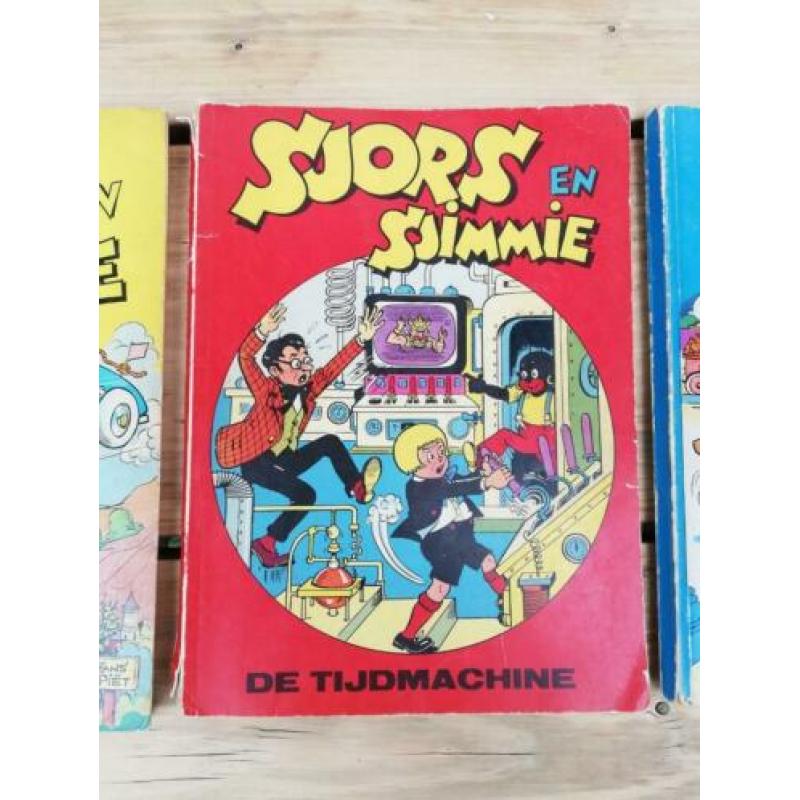 Retro vintage Sjors en Sjimmie,3 stuks!