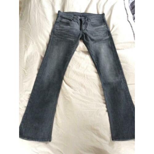 LEVI's jeans flared 597 grijs mt 31-32.