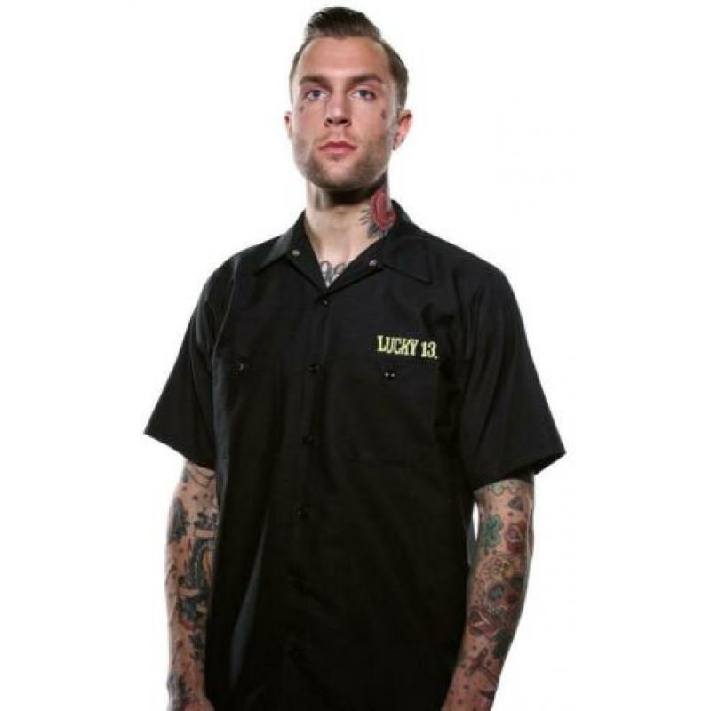 Lucky 13 workshirt wolf whistle rockabilly
