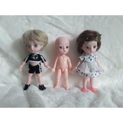 Bjd Eva doll 1/8~15cm.