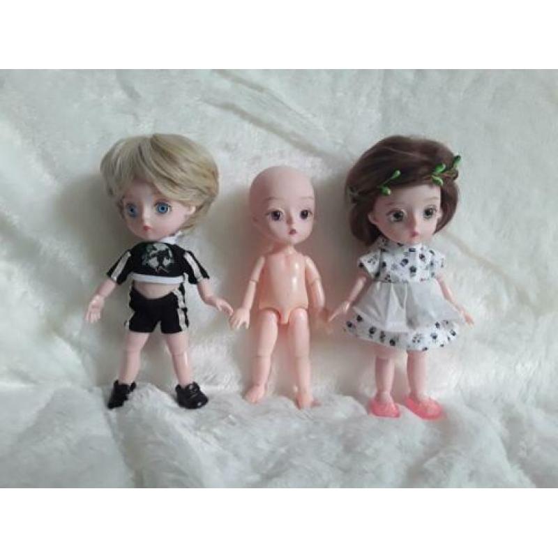Bjd Eva doll 1/8~15cm.