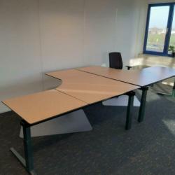Ahrend hoekbureau links 200x180 cm trespa, KSB Breda BU572