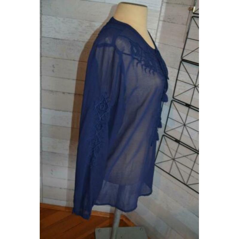 chiffon top van freequent in maat L. - nl13