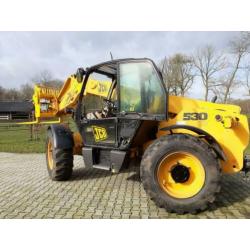 JCB 530 - 70. Hef vermogen 3000 kg bouwjaar 2002 7600 draa
