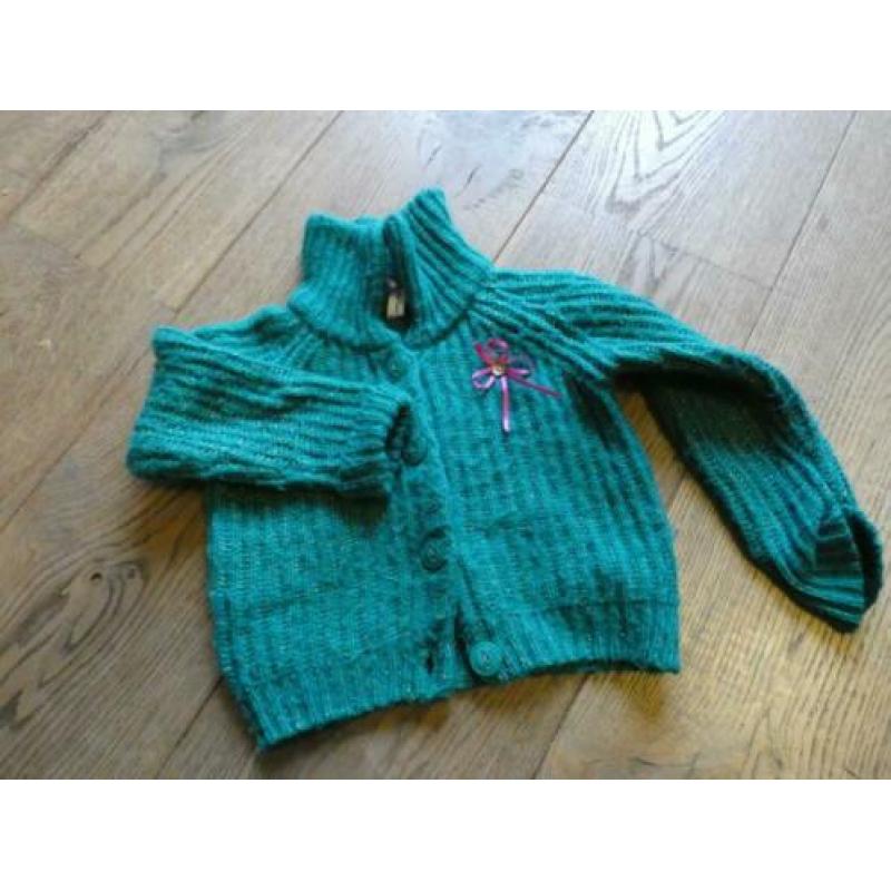 Vest met knopen (Babyface) maat 80 (meisje)