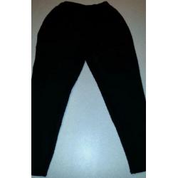 Zgan gebreide nette geklede zwarte H&M pofbroek+details S/M