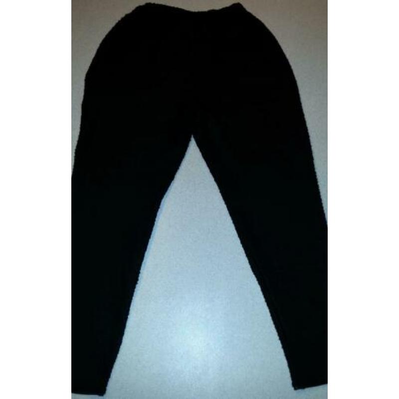 Zgan gebreide nette geklede zwarte H&M pofbroek+details S/M