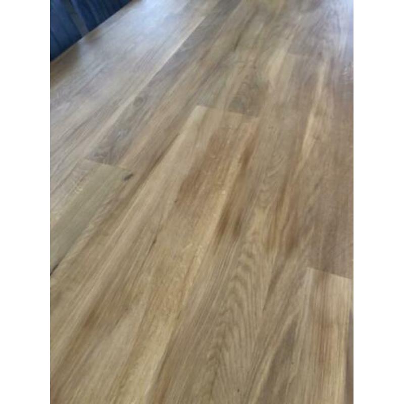Magazijn Leegverkoop Grote eiken houten eettafel industrieel