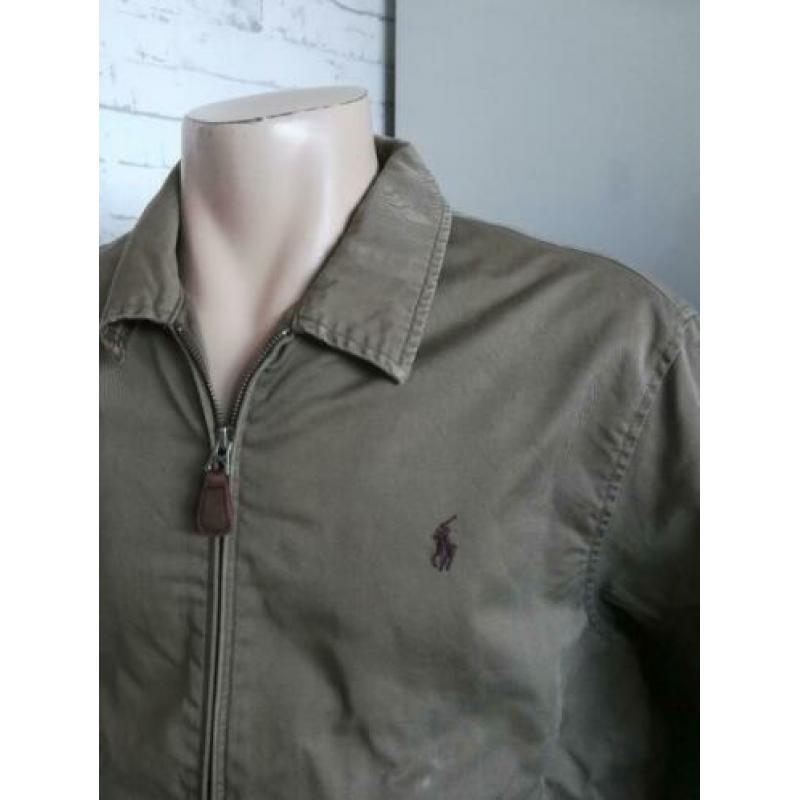 Polo by Ralph Lauren groen katoenen zomerjas/tussenjas XL
