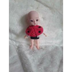 Bjd Eva doll 1/8~15cm.