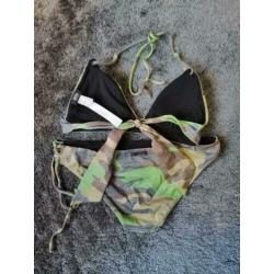 Diesel bikini camouflage/leger, groen