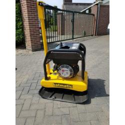 Trilplaat 3.2 slagkracht Batmatic top trilplaat met wielset