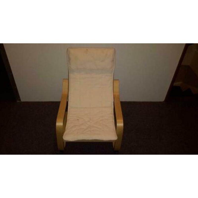 Stoel kinderkamer kinder fauteuil ikea poang