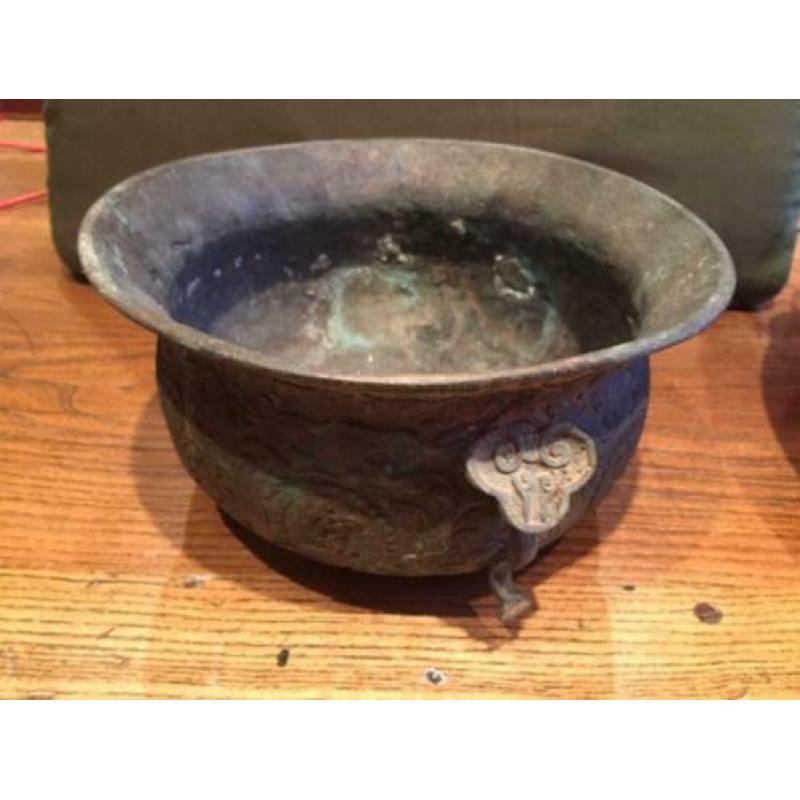 grote bronzen wierookpot uit China