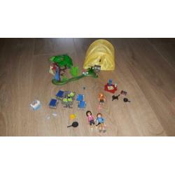 Playmobil campeerset campingset 5435 compleet en i.z.g.st.