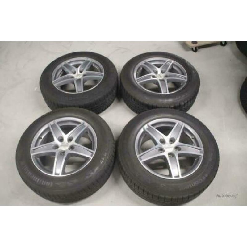 Mercedes GLK 17 inch velgen met Continentale winterbanden