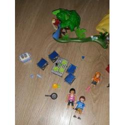 Playmobil campeerset campingset 5435 compleet en i.z.g.st.