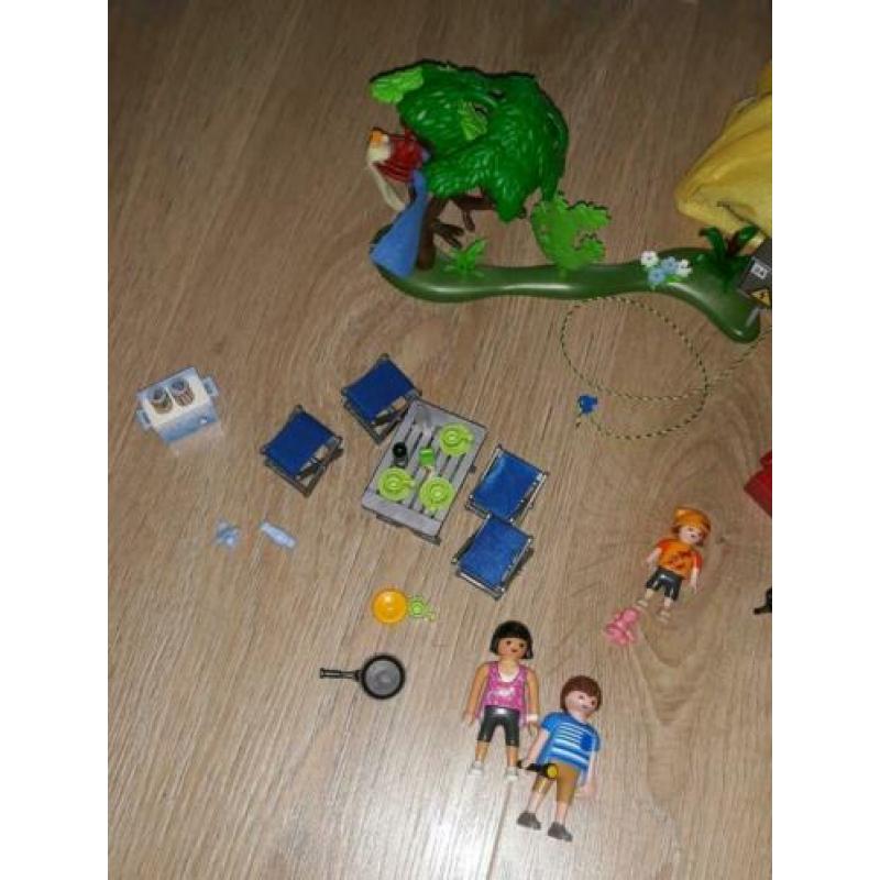 Playmobil campeerset campingset 5435 compleet en i.z.g.st.