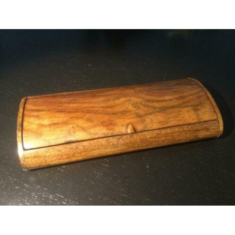 Zilveren (900) vintage vulpotlood in houten etui