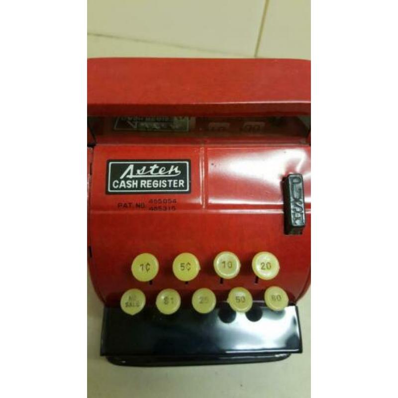 'Blikken Kassa Linemar 1960 Asten Cash Register OKP Japan